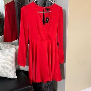 EXPRESS Red Dress! NEW-still with tags